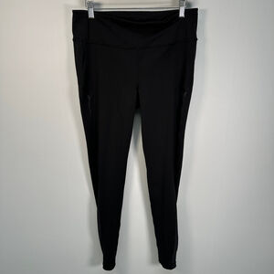 Lululemon Smooth Stride Tight 28" leggings Black 10‎